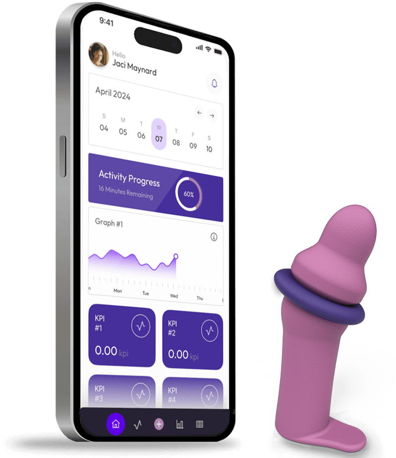 Freyya pelvic-floor rehabilitation and incontinence medical device